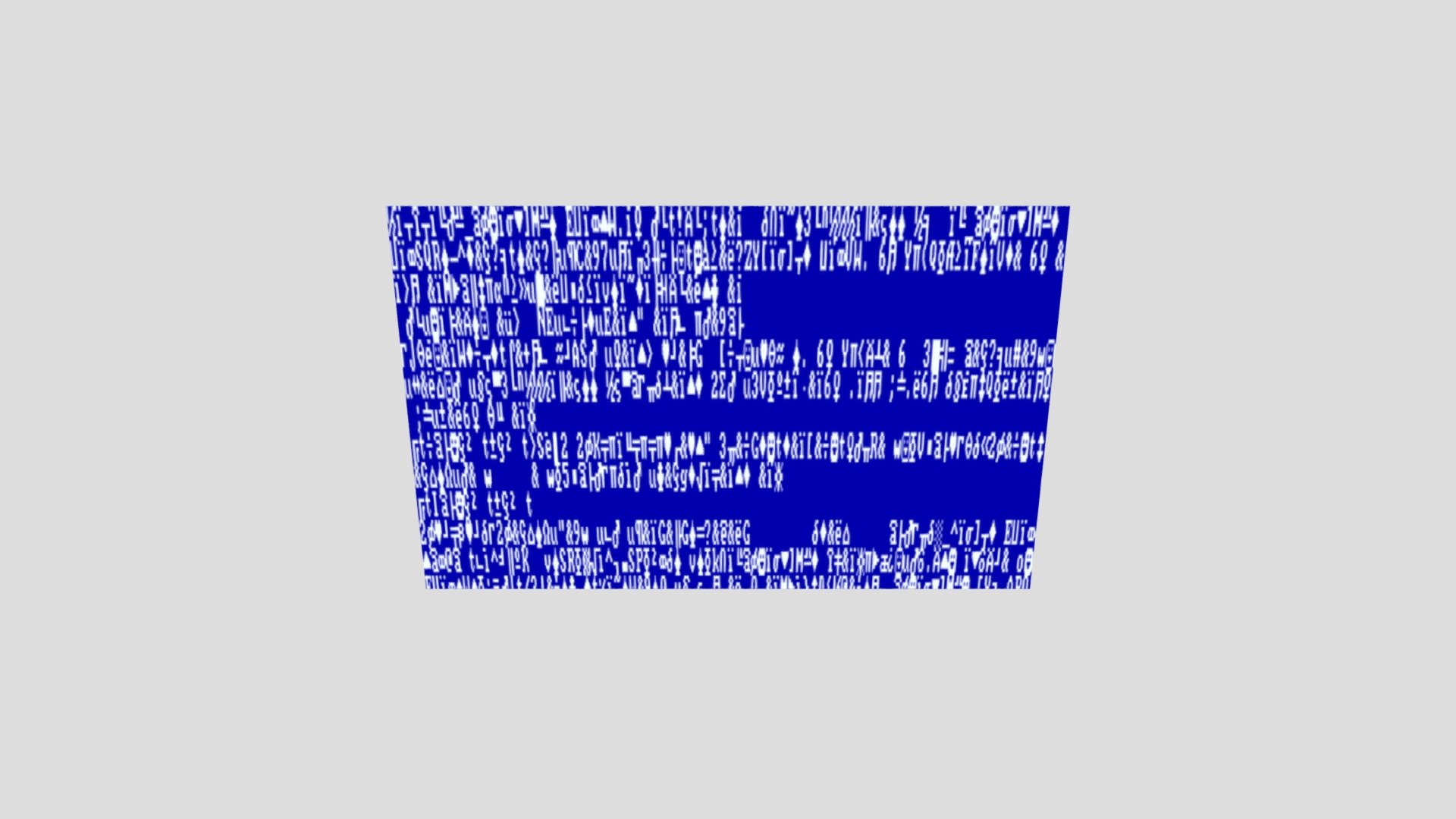 bsod - download free 3d model mspaint3d c1e0f43 3D print model - Mito3D