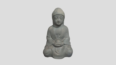 buddha2 fbx - buy royalty free 3d model 3polies c90e3d8 scene information scanned asset using photogrammetry polycount vertices 5799 5475 materials unwrapped due scanning process bottom side might not textured textures diffuse 8192 x normal 3d print model - Mito3D