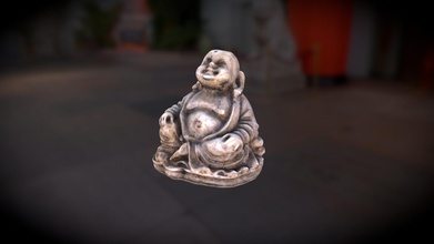 buddha - buy royalty free 3d model chad brocker cbrocker c9f7cf3 small statue made out bone i&rsquo ve had decades its been me all over country 3d print model - Mito3D