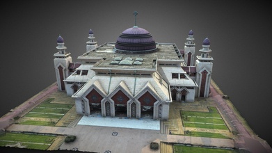 building - tin mosque east jakarta download free 3d model dekahobby 27e86aa at-tin one two magnificent mosques tmii area another diponegoro which began construction april 1997 occupies land 70 000 square meters capacity around 9 people inside 1 850 closed corridors plazas completed 1999 opened publicly november 26 photo willy adrian drone parrot anafi http facebookcom willyadrian100 3d print model - Mito3D