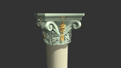 building column decorations - buy royalty free 3d model paul bourke pbourke d55cff3 3d print model - Mito3D