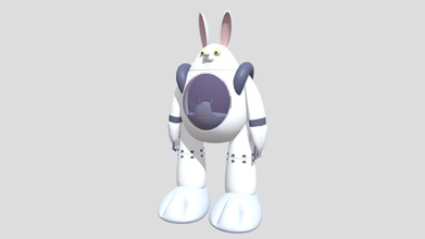 bunny-bot 3000 - download free 3d model 321 blender 246fdc1 3d print model - Mito3D