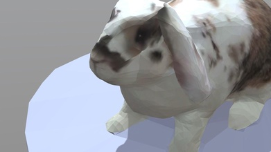 bunny - photoscan download free 3d model tjorvas 52d4da1 3d print model - Mito3D