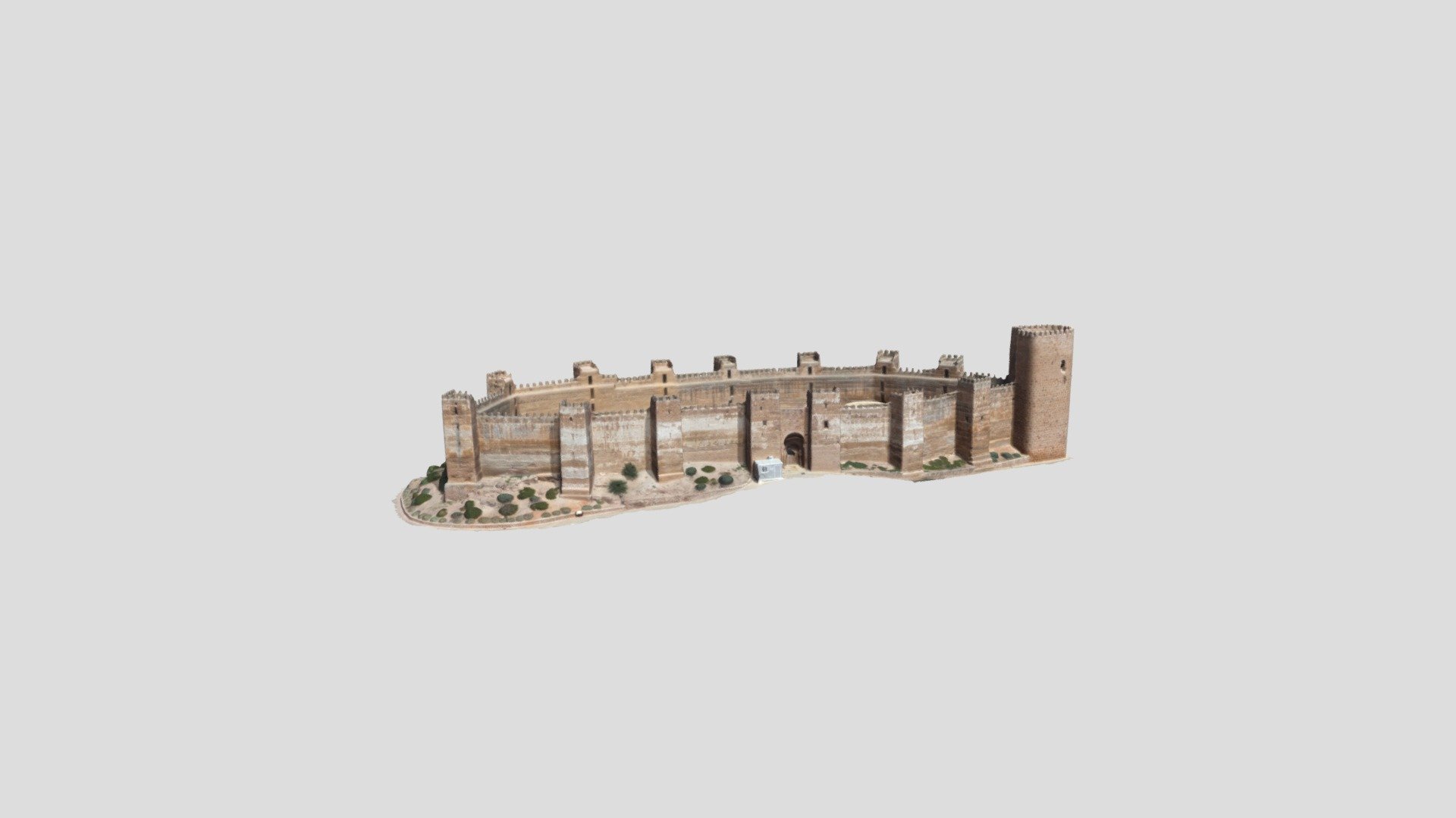 burgalimar castillo 3d modelo sft grupo Universidad ja España gruposft a33b908 3D print model - Mito3D