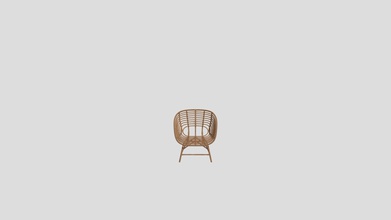 buskbo ratan armchair - 3d model marcos954 773144d 3d print model - Mito3D