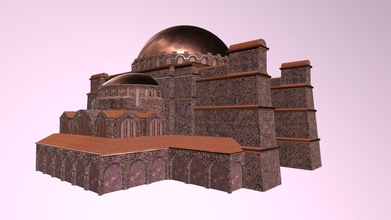 byzantinisch Architektur 3d Modell totorlejaune d1af494 3d print model - Mito3D