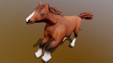caballo acheter royalties libre 3d modèle Antonio Nicolas nbobj bd886e9 3d print model - Mito3D