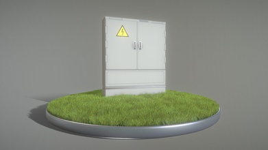 cable distribution cabinet 5 - buy royalty free 3d model vis-all-3d vis-all 5b67d26 here version out &ldquo modular cabinet-set&rdquo small grass hill made using lawn fields package&rdquo wip 1 2 3 4 high-poly triangles 13m wip-5 wip-6 modeled textured animated 3dhaupt blender-282a 3d print model - Mito3D