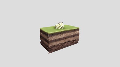 cake 001 - buy royalty free 3d model 3polies 0a3d33d scene information scanned asset using photogrammetry materials unwrapped due scanning process bottom side might not textured textures diffuse 8192 x specular normal 3d print model - Mito3D