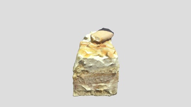 cake 004 - buy royalty free 3d model 3polies cb9fb04 scene information scanned asset using photogrammetry polycount vertices 12480 12196 materials unwrapped due scanning process bottom side might not textured textures diffuse 8192 x normal 3d print model - Mito3D