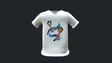 camiseta b sica de faro - modelo 3d dittstore 2689efb 3d print model - Mito3D