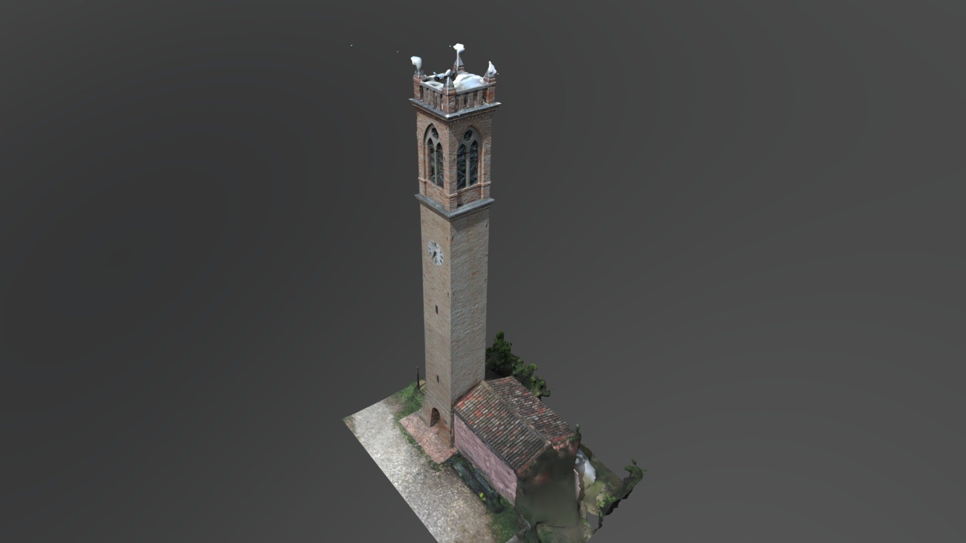 campanile lio ottavino 3d modello archsandrobergamo a78bdee 3D print model - Mito3D