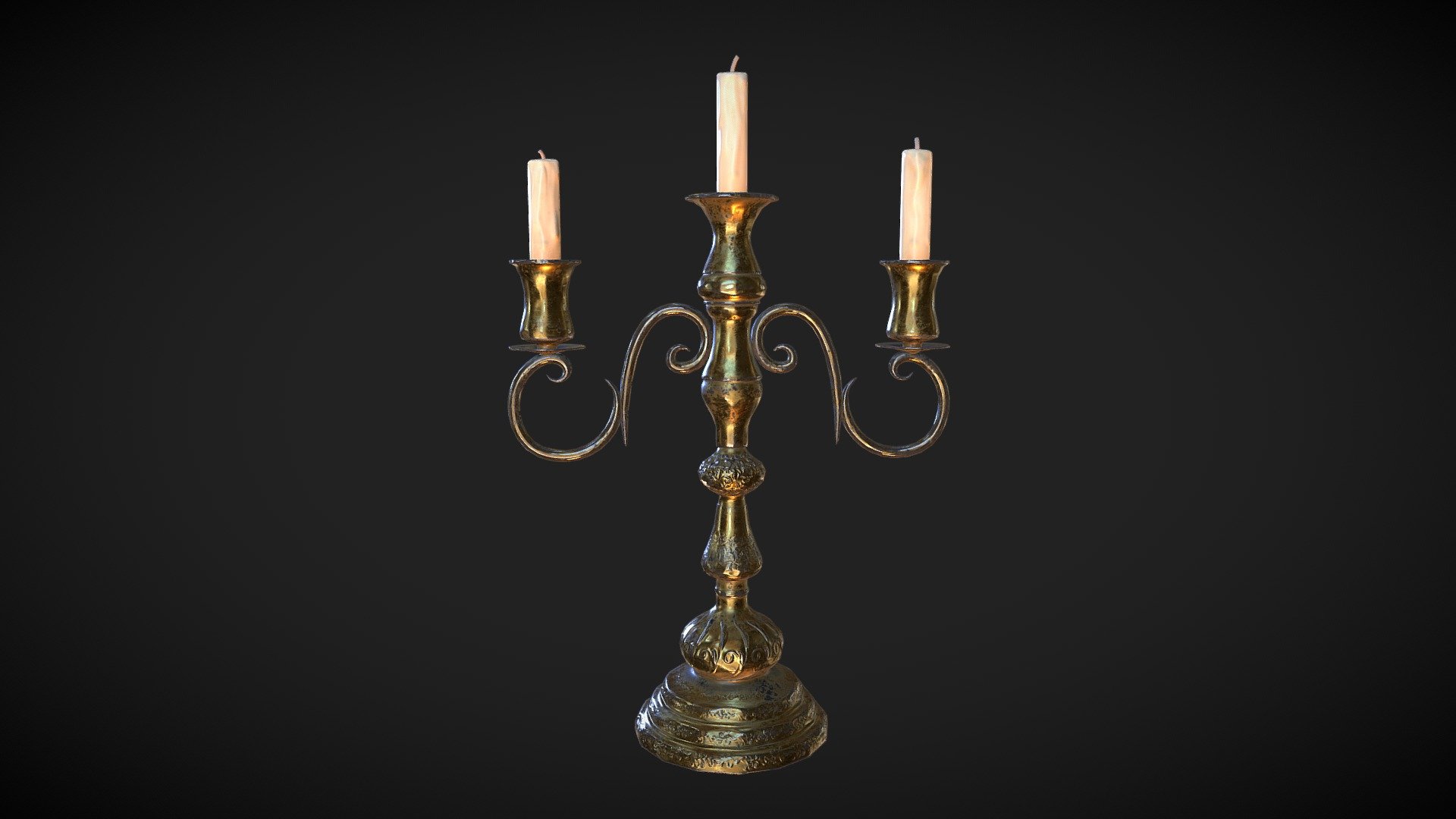 candlestick - buy royalty free 3d model thiago ferraro thiagoferraro 5bed043 3D print model - Mito3D