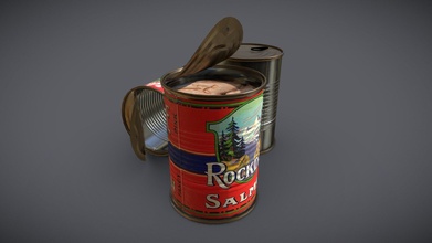 canned food tin cans - buy royalty free 3d model -parzival- 84a0ad5 3d print model - Mito3D