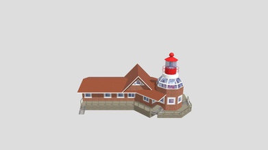cape horn lighthouse faro di capo - download free 3d model josh harle joshharle 8d1e454 3d print model - Mito3D