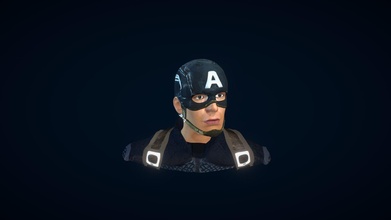 Capitano America's eroico gioco 3d modello alesuava c324022 3d print model - Mito3D