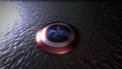 captain america shield - download free 3d model luckicher 9233b64 object my project if want know more visit twitter avengers endgame 3d print model - Mito3D