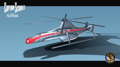 captain scarlet & mysterons - magnacopter buy royalty free 3d model ralph's workshop ralphedenbag aaefd0e 3d print model - Mito3D