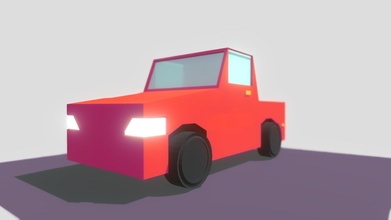 car poly - download free 3d model blender fox1234 5759962 3d print model - Mito3D