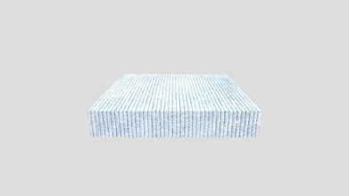 carlow blue commercial chiselled - download free 3d model hardscape 4cea2c2 limestone paving sample 3d print model - Mito3D