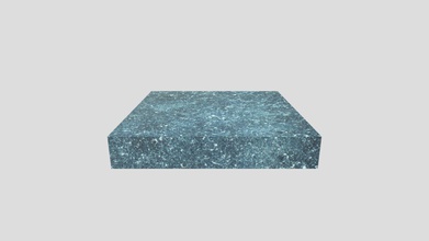 carlow bleu commerciales pierre de lave sombre - téléchargement gratuit modèle 3d shampoing 79f3cb4 pavée échantillon 3d print model - Mito3D