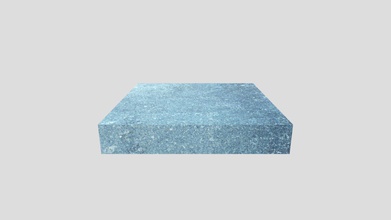 carlow blue commercial stone washed light - download free 3d model hardscape 348201a limestone paving sample 3d print model - Mito3D