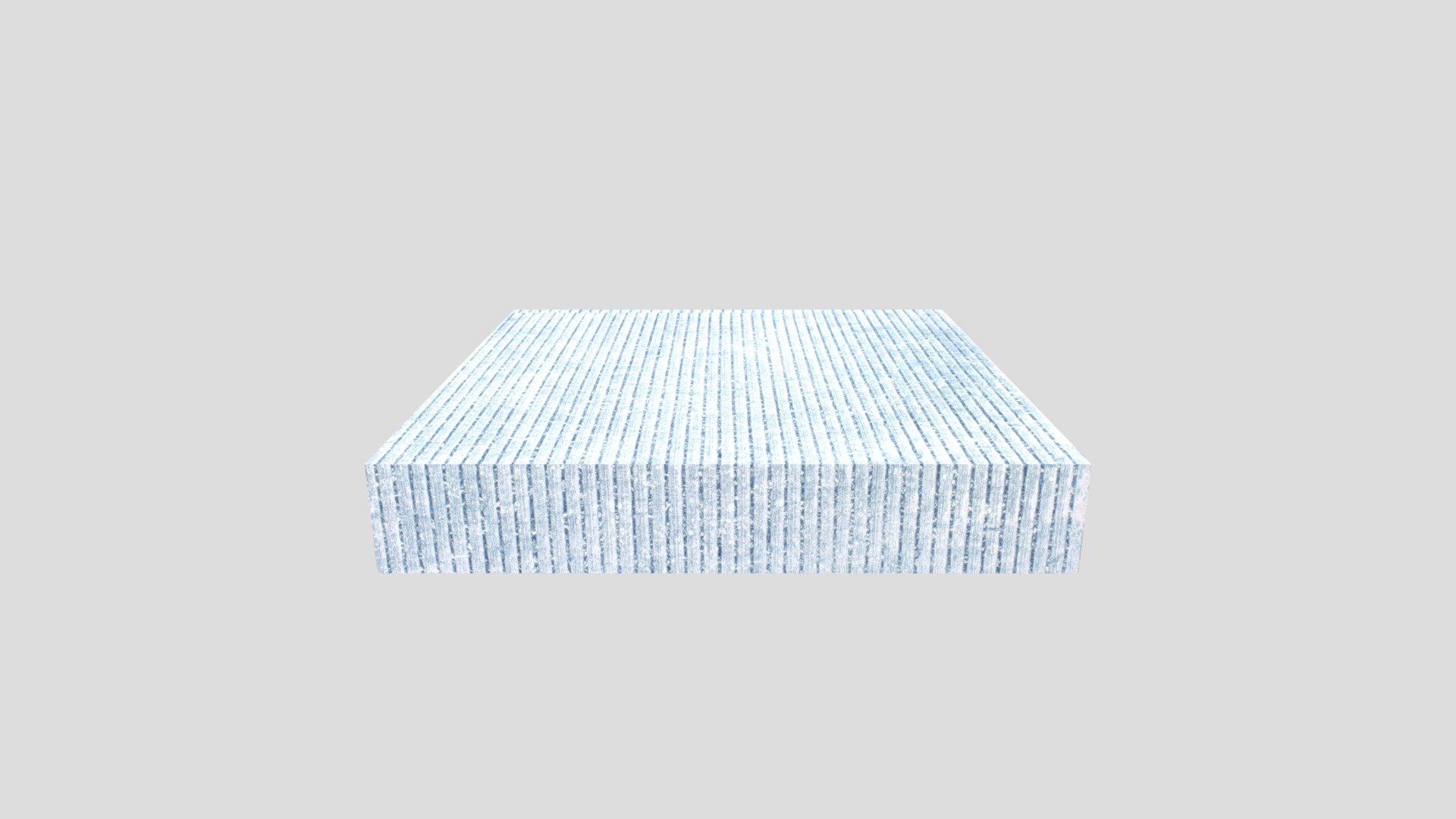 carlow blue selected chiselled - download free 3d model hardscape 2ca1f55 limestone paving sample 3D print model - Mito3D