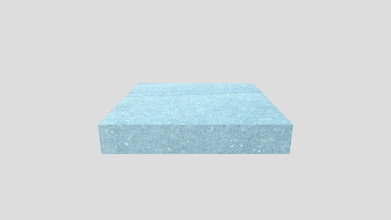 carlow blue selected diamond sawn - download free 3d model hardscape a93fa93 limestone paving sample 3d print model - Mito3D