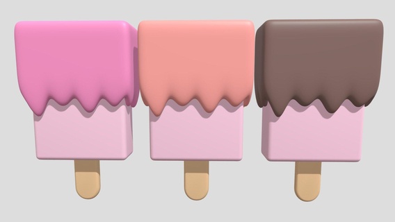 karikatür Şirin buz krem 2 satın almak telif Bedava 3d model Philip fırtına xingyun777 bar Gıda çocuklar Çubuk Şeker çikolata dondurma tatlı soğuk dondurulmuş vanilya Eskimo geçiştirmek düşük poli oyun hazırlığı 3d print model - Mito3D