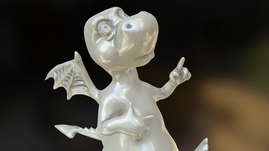 desenho animado Dragão 3d modelo arte carinhosa charly mod 9e9afd2 3d print model - Mito3D
