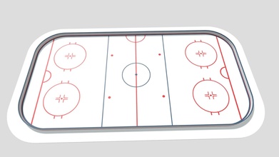 cartoon ice hockey rink - buy royalty free 3d model philip storm xingyun777 court stadium games winter exterior architectural sports indoor equipment arena olympic goal puck arenas icehockey hockeystick interior 3d print model - Mito3D