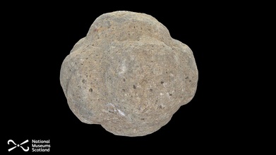 carved stone ball urlar perthshire - 3d model national museums scotland nationalmuseumsscotland 02fc94e 3d print model - Mito3D
