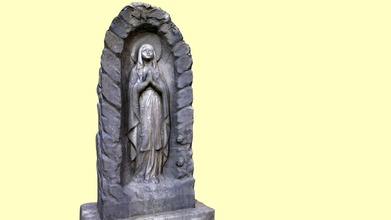 carving virgin mary gravestone - download free 3d model ppashen 0bf9cad 3d print model - Mito3D