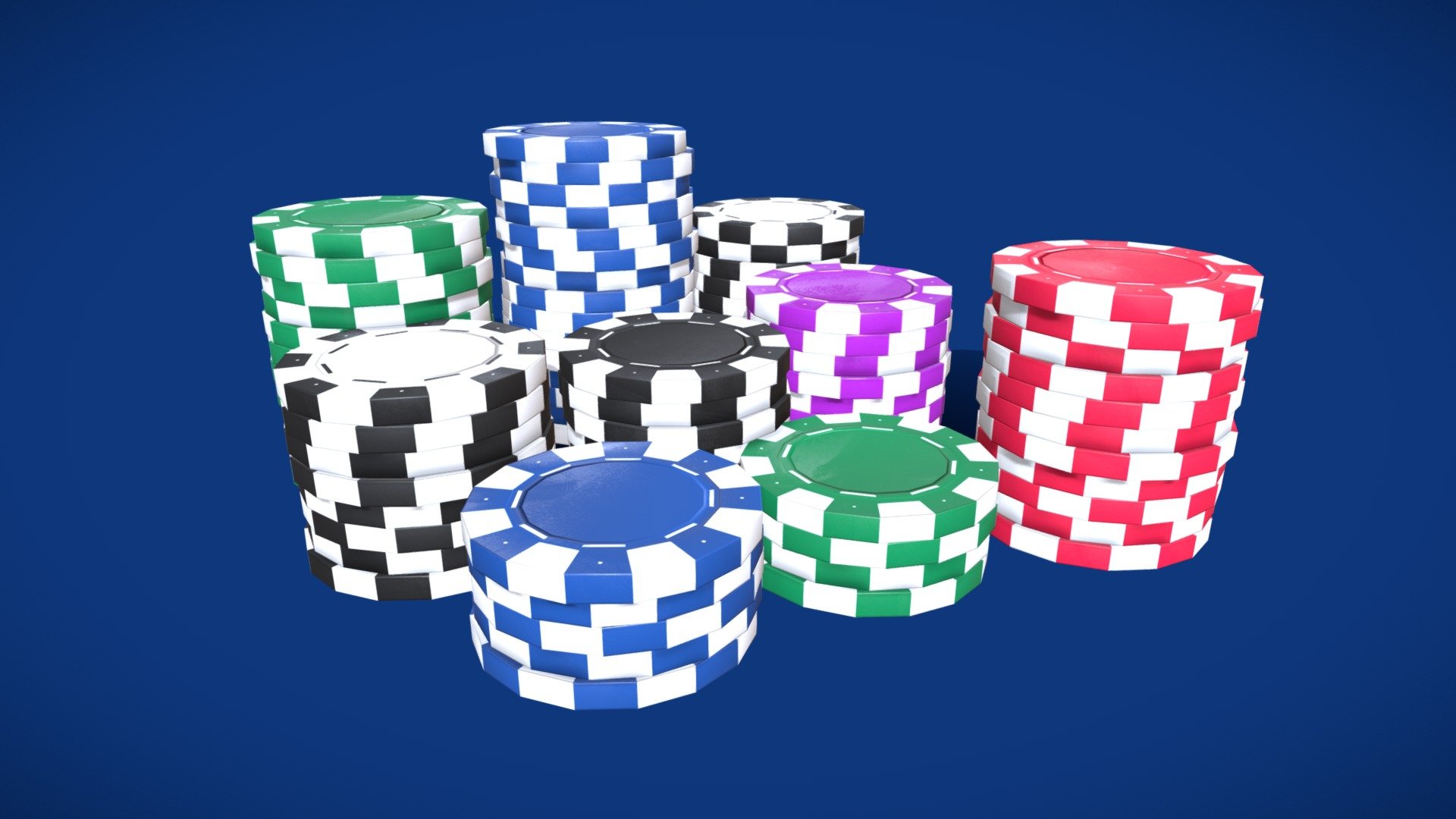 casino chips - poly buy royalty free 3d model jelsadones b97dfa7 3D print model - Mito3D