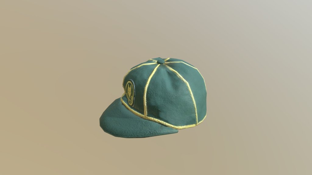 casquette scout 2004331133 - modelo 3d mus correo pop mqcp 4d86954 vers 1970 poliéster 10 20 x 18 cm de la colección monique-patry et olaff-pilote 3D print model - Mito3D