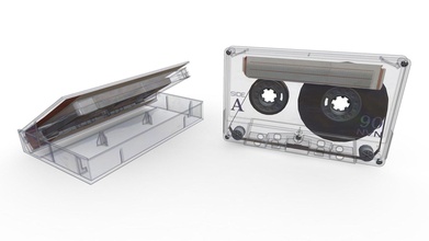 cassette tape case gray - buy royalty free 3d model nollieinward bb71a7f 3d print model - Mito3D