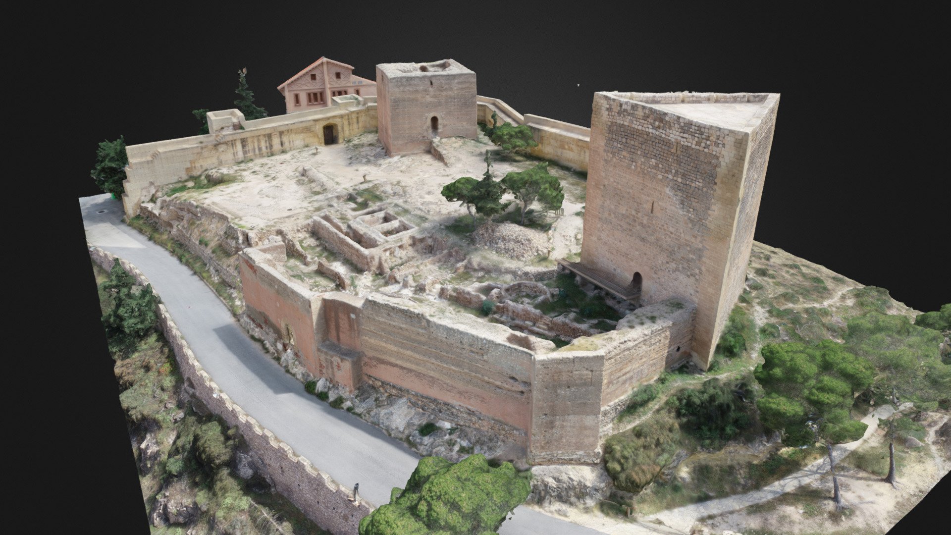 castell mola roman 3d modèle eltosaltopographie eltossalcartografies 5f5ab88 3D print model - Mito3D