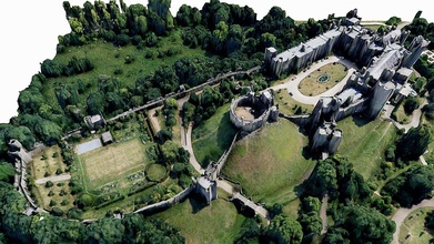 castillo Arundel medieval escaneo mapa comprar realeza gratis 3d modelo asen asensio 10a5d3b 3d print model - Mito3D