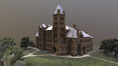 castle - 3d model theworkings 35b231c working my geometry mesh details new parrot 3d print model - Mito3D