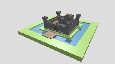 castle - download free 3d model alex2911 9155e6e 3d print model - Mito3D