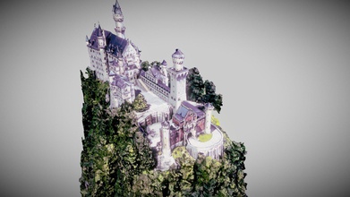 castello neuschwanstein poly buy royalty free 3d modello lux art studios auguzz01 b815df4 3d print model - Mito3D