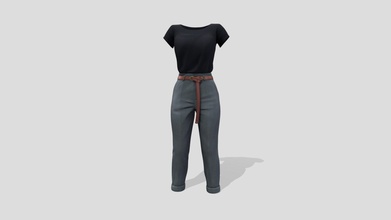casual business outfit - buy royalty free 3d model 3dia 1b53c18 3d print model - Mito3D