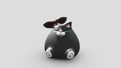 gato vaquero sombrero descargar gratis 3d modelo reverencia 91572d3 3d print model - Mito3D