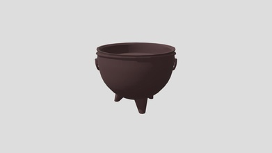 cauldron sketch - download free 3d model freyrarnnars 05627e2 3d print model - Mito3D