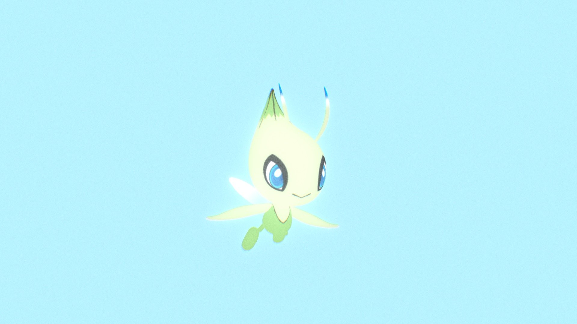 celebi pokemon - téléchargement gratuit modèle 3d adieloart adielhernandez96 a599a13 fait maya, photoshop utilisé unity&rsquo s shader matériel graphique de voir toon cel vous devez importer le fourni merci me suivre, instagram https instagramcom 3D print model - Mito3D