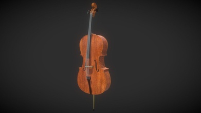 violoncelle 3d modèle mat caddie caddy 25aa2e8 3d print model - Mito3D