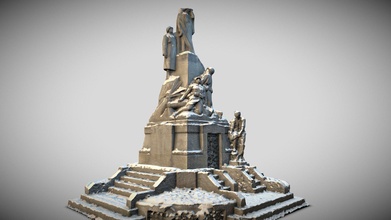 cemetary monument - scan buy royalty free 3d model onard doye leoskateman 6ea0173 3d print model - Mito3D