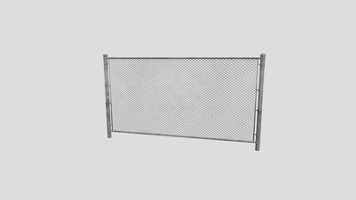 chain link fence - buy royalty free 3d model ed+ edplus 1e9af50 3d print model - Mito3D