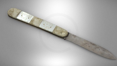 chala knife - 3d model malopolska virtual museums wirtualnemuzeamalopolski 801d804 3d print model - Mito3D