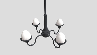 chandelier - buy royalty free 3d model ilaida 8709247 3d print model - Mito3D